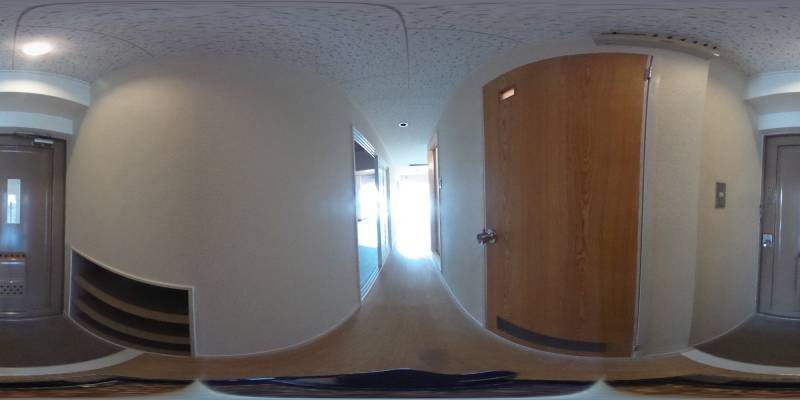 パノラマ画像玄関
