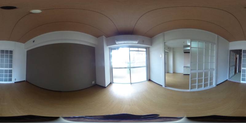 パノラマ画像洋室