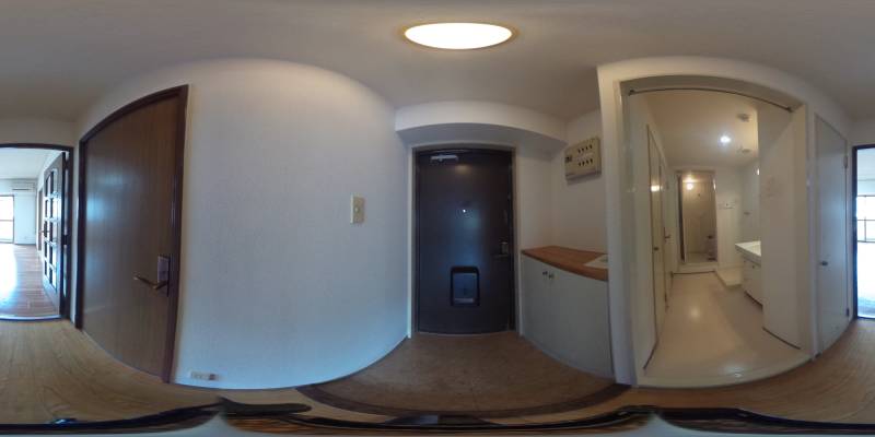 パノラマ画像玄関