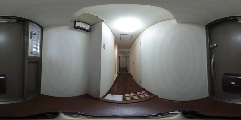 パノラマ画像玄関