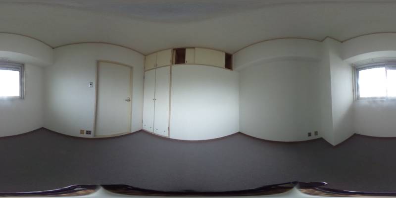 パノラマ画像洋室