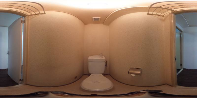 パノラマ画像トイレ