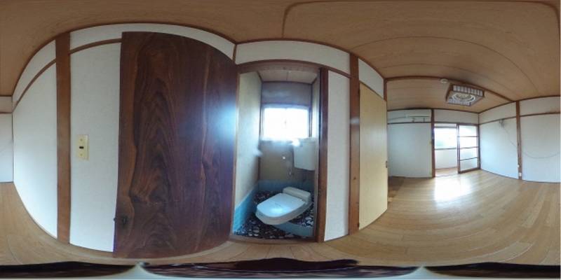 パノラマ画像トイレ