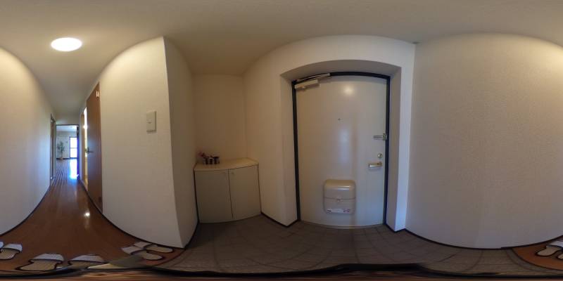 パノラマ画像玄関