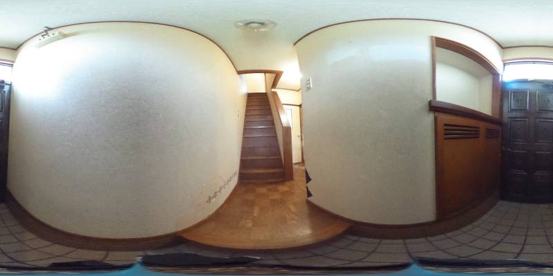 パノラマ画像玄関