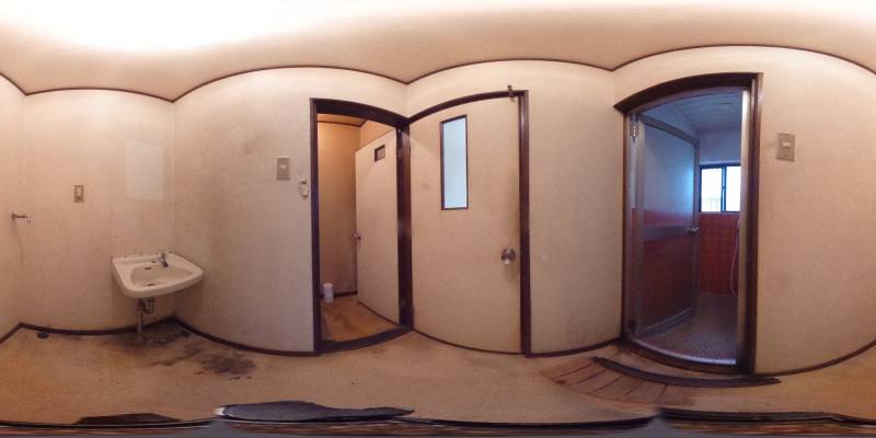 パノラマ画像洗面所