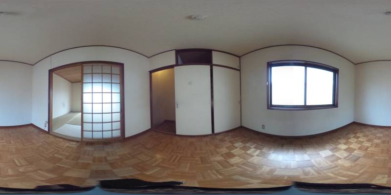 パノラマ画像洋室