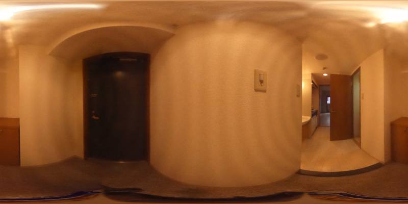 パノラマ画像玄関