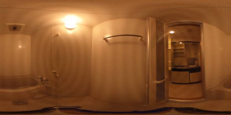 パノラマ画像バスルーム