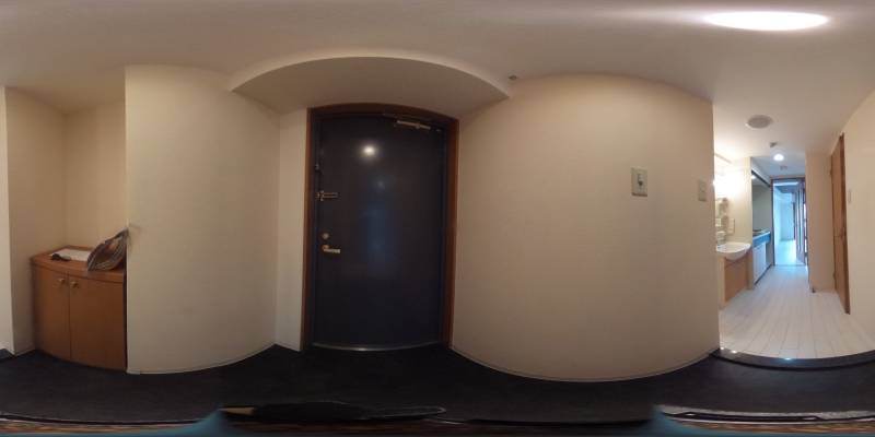 パノラマ画像玄関