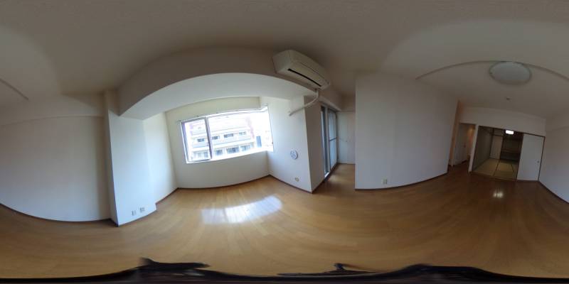 パノラマ画像リビング