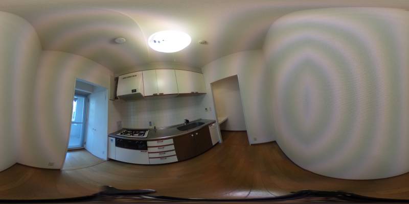 パノラマ画像キッチン