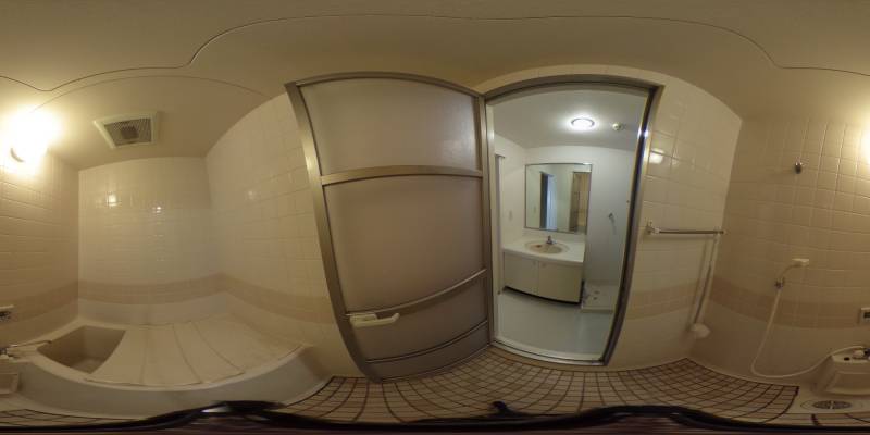 パノラマ画像バスルーム