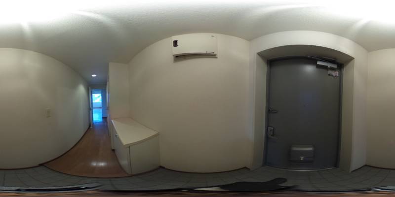 パノラマ画像玄関