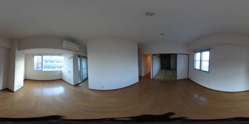 パノラマ画像洋室