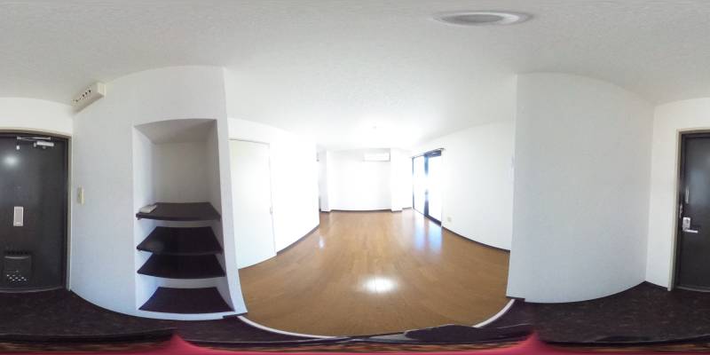 パノラマ画像玄関