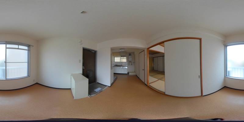 パノラマ画像洋室