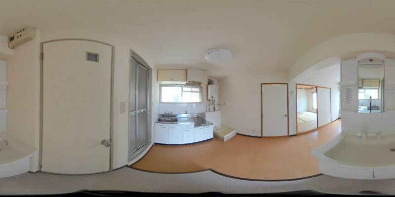 パノラマ画像洗面所