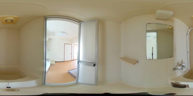 パノラマ画像バスルーム