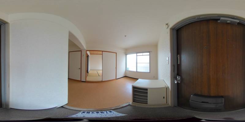 パノラマ画像玄関