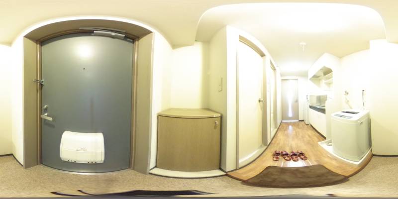 パノラマ画像玄関