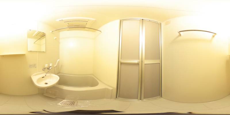 パノラマ画像バスルーム