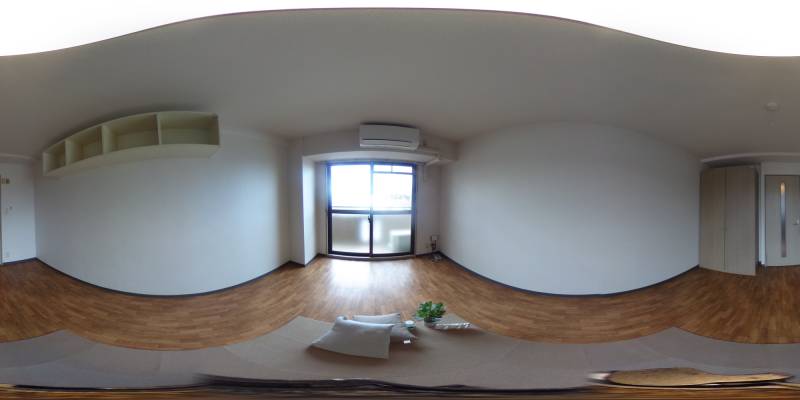 パノラマ画像洋室