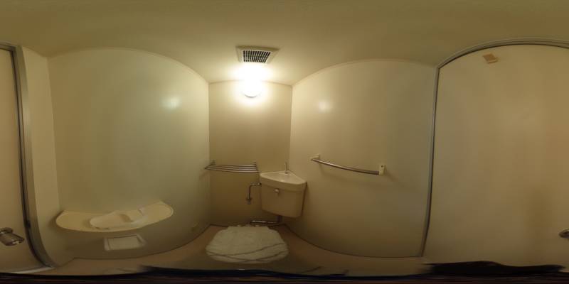 パノラマ画像トイレ