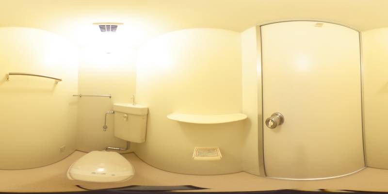 パノラマ画像トイレ