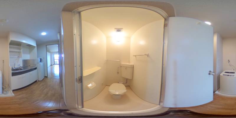 パノラマ画像トイレ