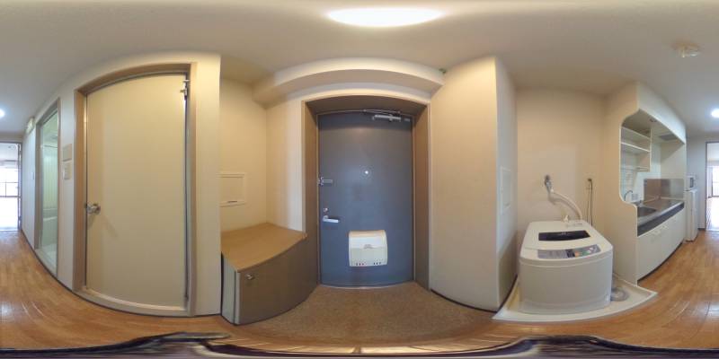 パノラマ画像玄関