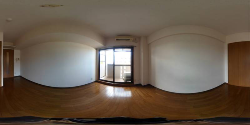 パノラマ画像洋室