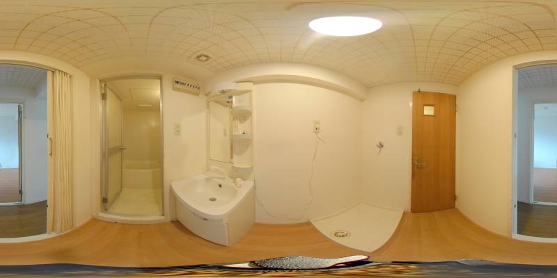 パノラマ画像洗面所