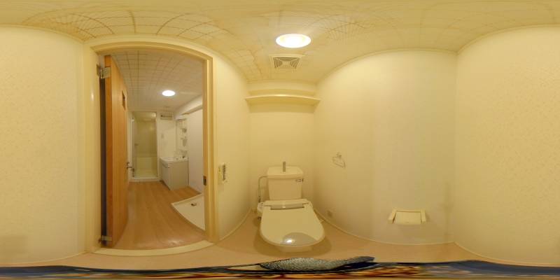 パノラマ画像トイレ