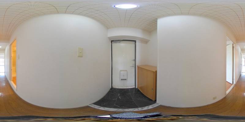 パノラマ画像玄関