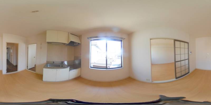 パノラマ画像リビング