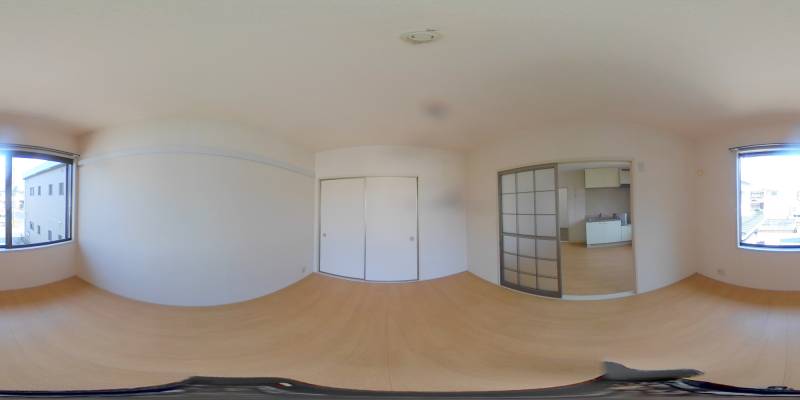 パノラマ画像洋室