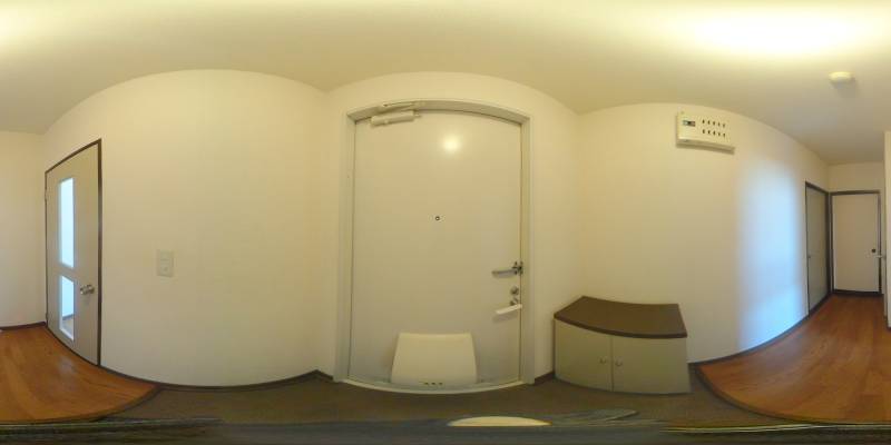 パノラマ画像玄関