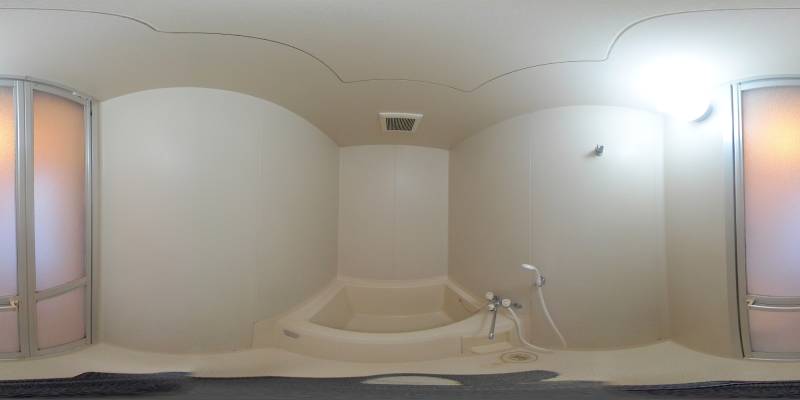 パノラマ画像バスルーム