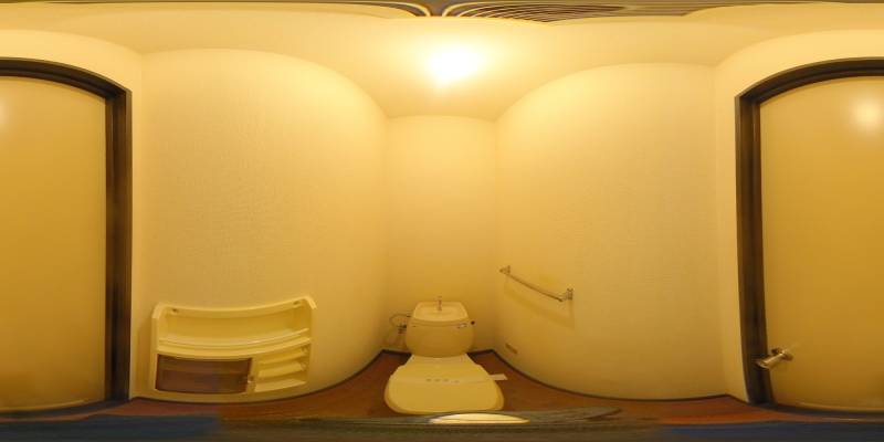 パノラマ画像トイレ