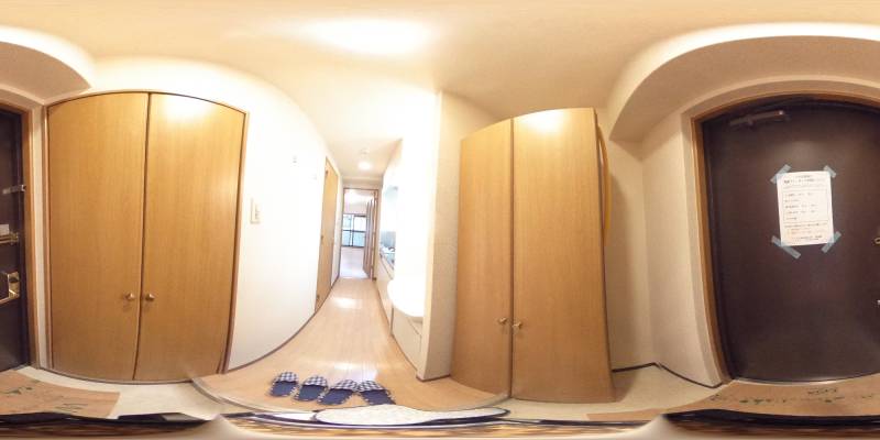 パノラマ画像玄関