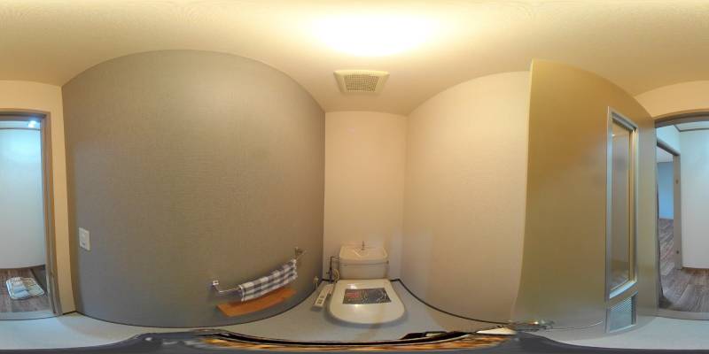 パノラマ画像バスルーム