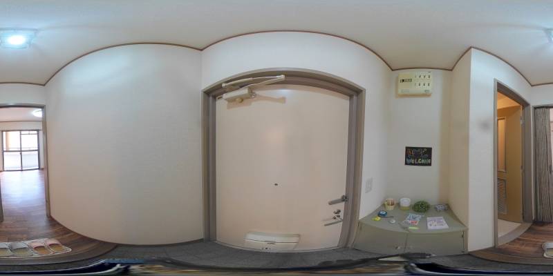 パノラマ画像玄関