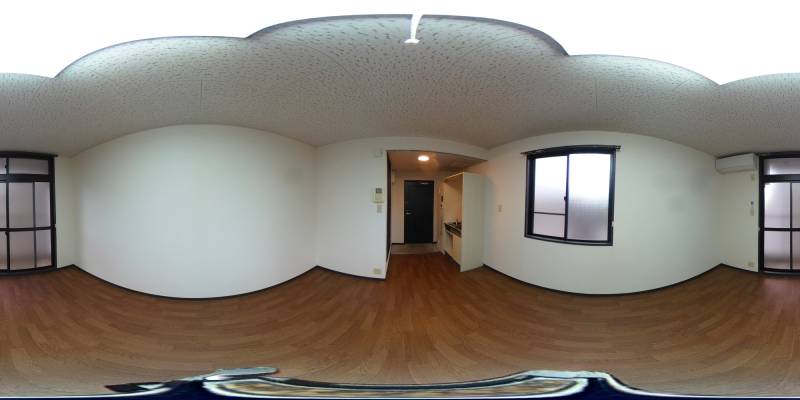 パノラマ画像洋室