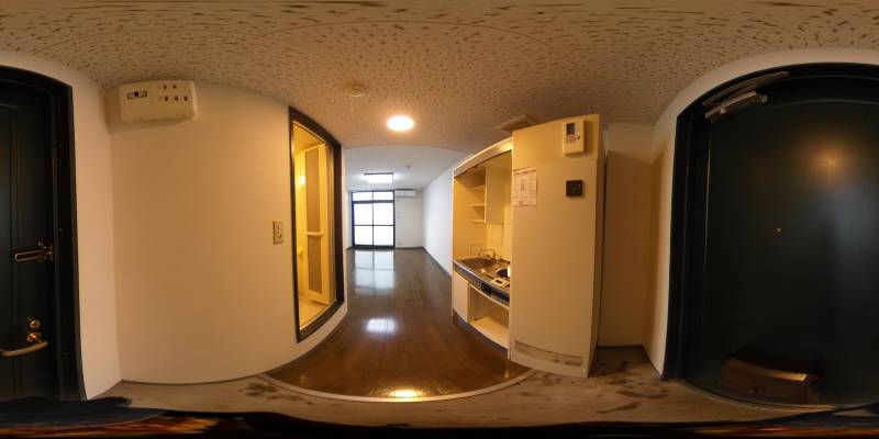 パノラマ画像玄関