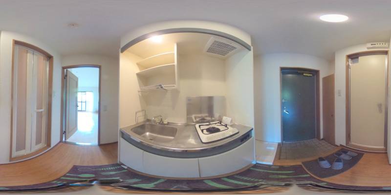 パノラマ画像キッチン