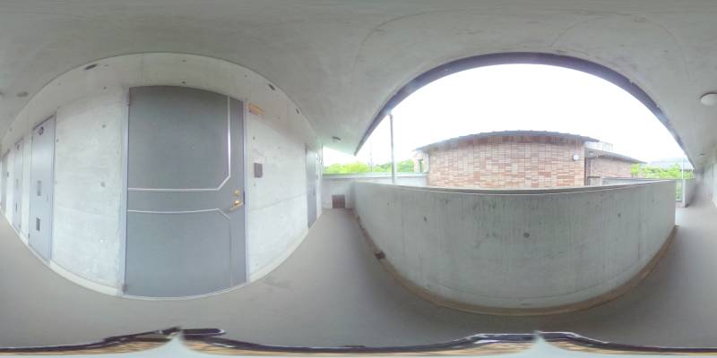 パノラマ画像玄関