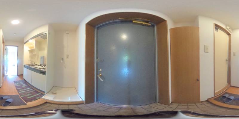 パノラマ画像玄関