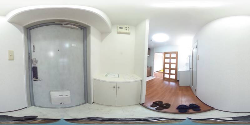 パノラマ画像玄関