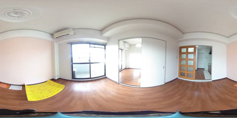 パノラマ画像洋室